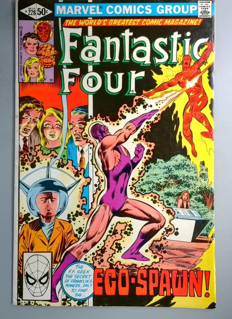 Fantastic Four #228 VF Direct Edition Marvel 1981 OE1