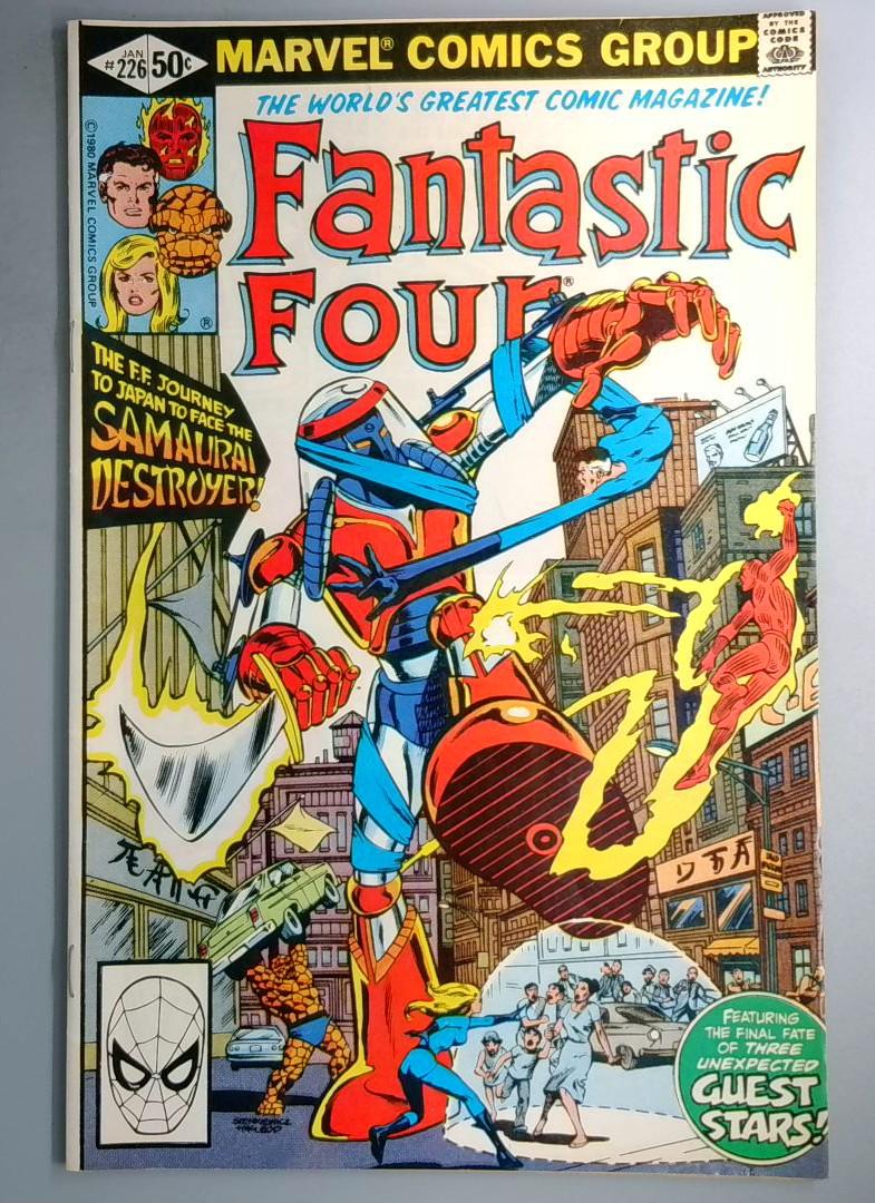 The Fantastic Four #226 VF/NM 1st Samurai Destroyer Marvel 1981