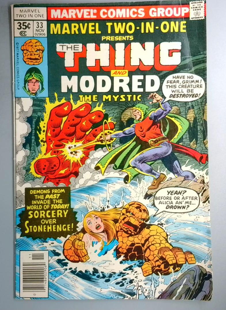 Marvel Two-In-One #33 Marvel 1977