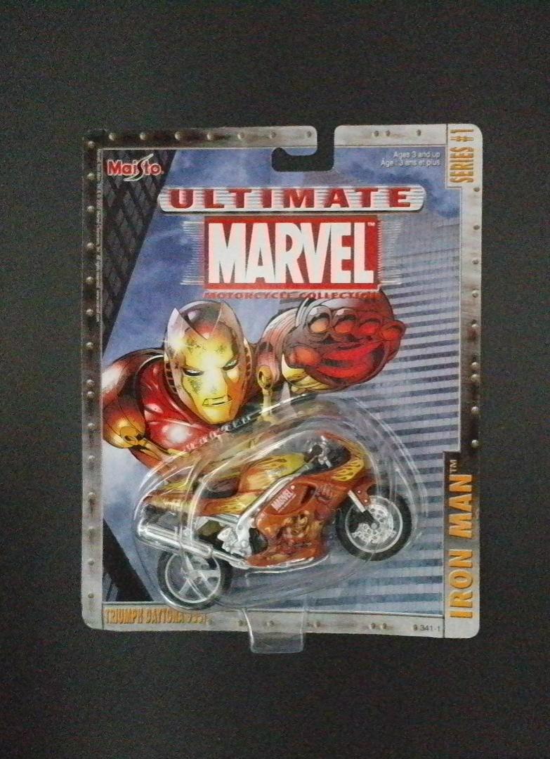 Iron Man Ultimate Marvel Motorcycle Collection Maisto 2007