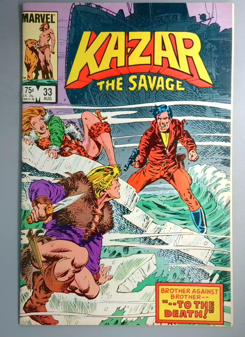 Ka-Zar the Savage #33 Marvel 1984