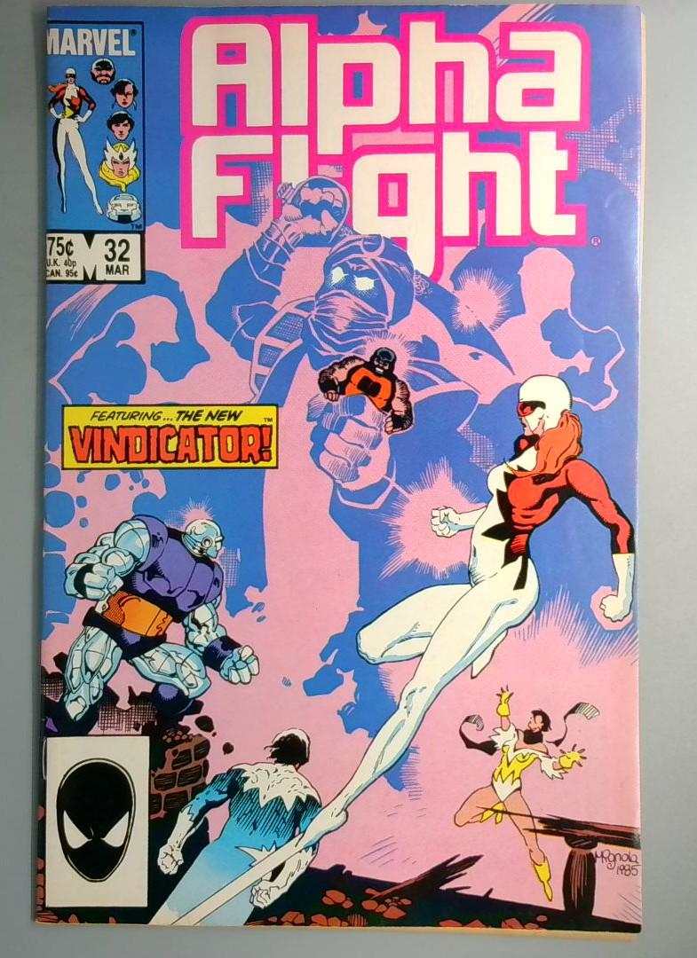 Alpha Flight #32 VF Direct Edition Marvel 1986