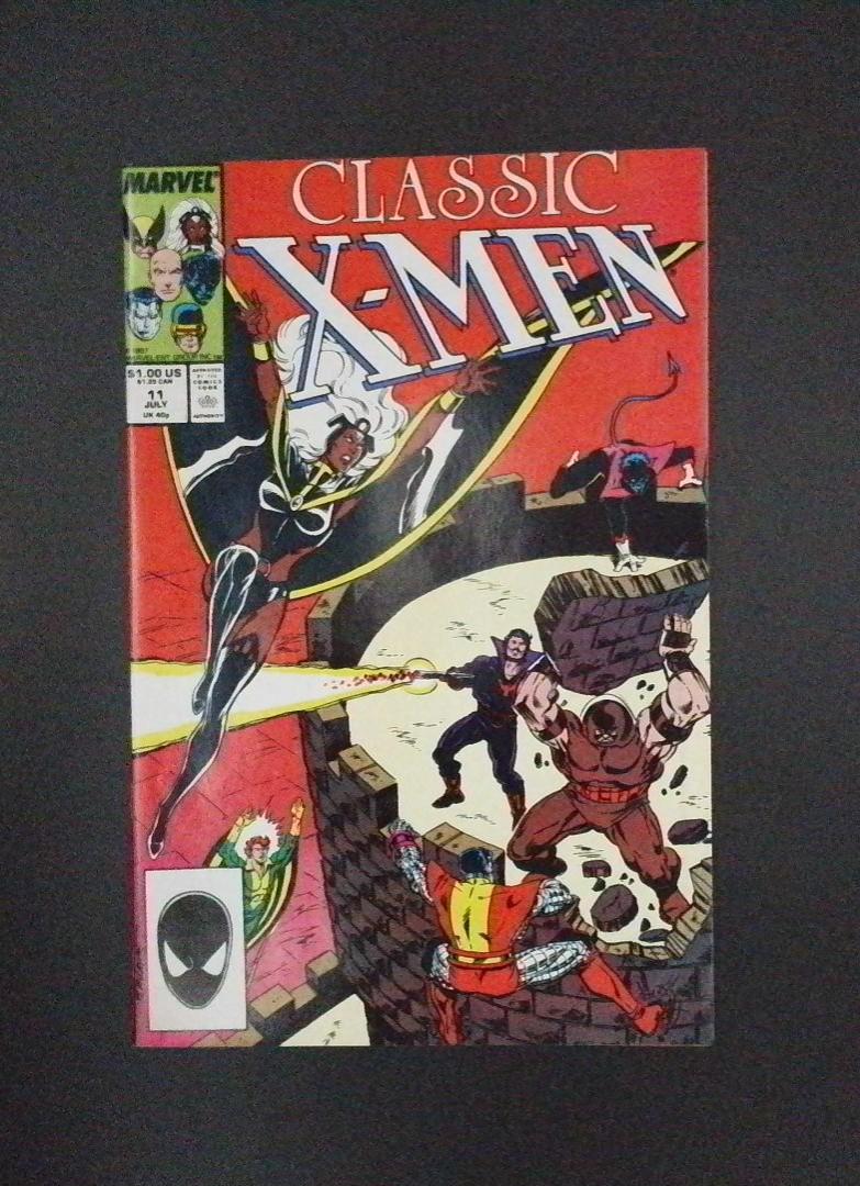 Classic X-Men #11 VF/NM Storm Cover Marvel 1986 EK1
