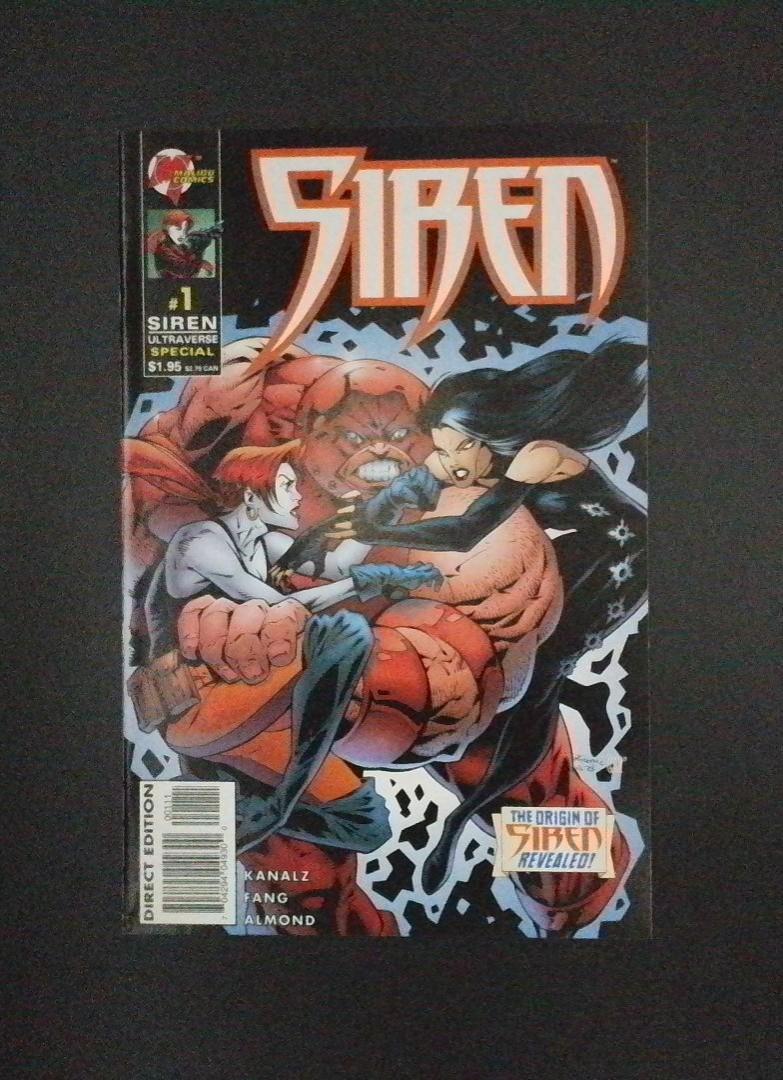 Siren Ultraverse Special #1 NM- Malibu 1993 EK1