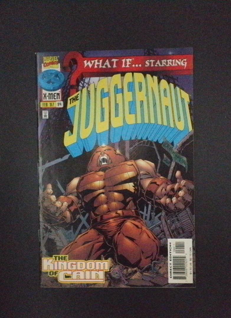 What If The Juggernaut #94 VF+ Direct Edition Marvel EK1