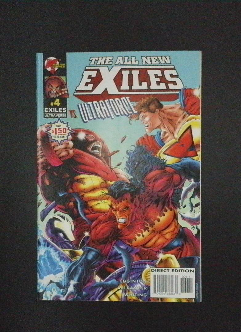 The All New Exiles #4 VF/NM Direct Edition Marvel 1996 EK1