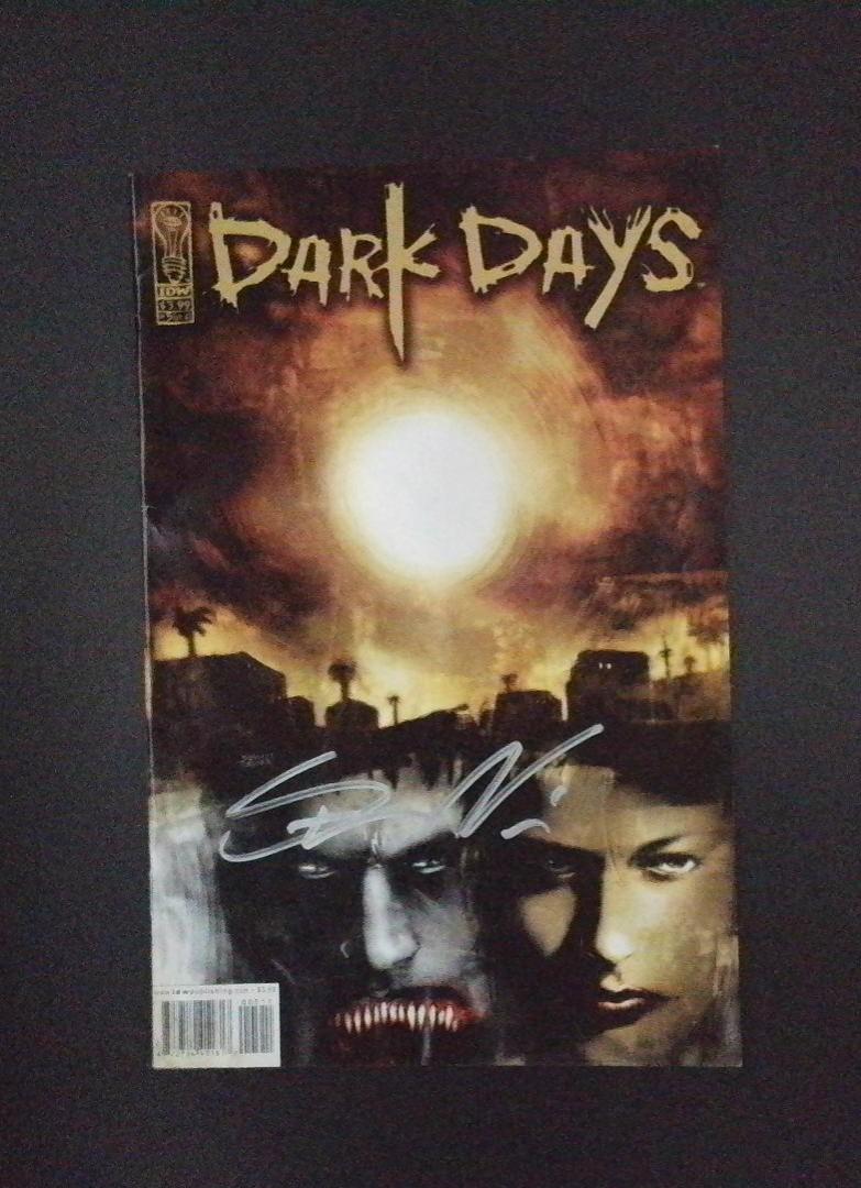Dark Days #5 Signed by Steven Niles Water Damage on bottom of book IDW 2003 EK1