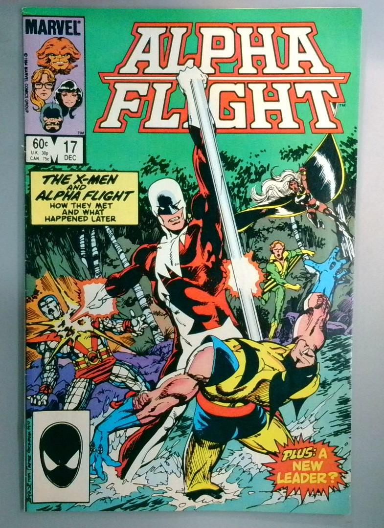 Alpha Flight #17 X-Men Direct Edition Marvel 1984 OE1