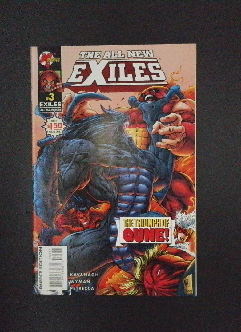 The All New Exiles #3 NM- Direct Edition Marvel 1995 EK1