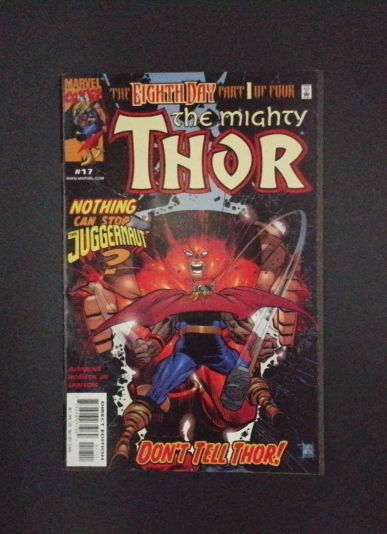 The Mighty Thor #17 VF/NM 1st App of MCB C-30 Marvel 1999 EK1