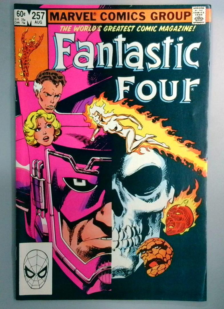 Fantastic Four #257 Death of Empress Rklll Marvel 1983 OE1