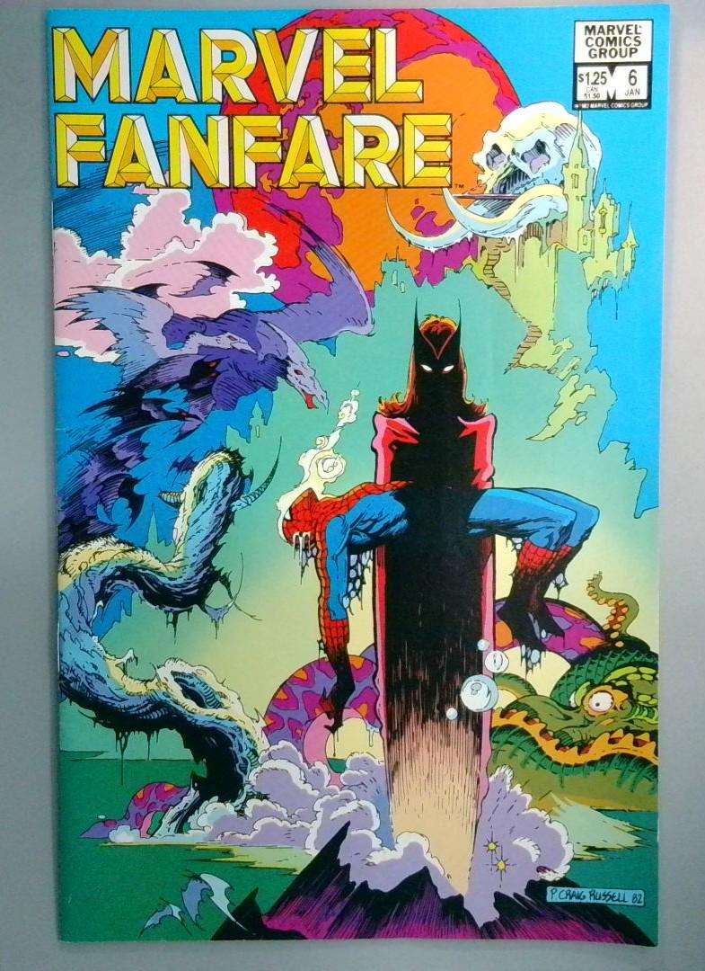 Marvel Fanfare #6 VF- Marvel 1983 OE1
