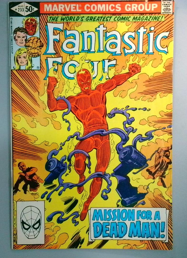 Fantastic Four #233 Marvel 1981 OE1