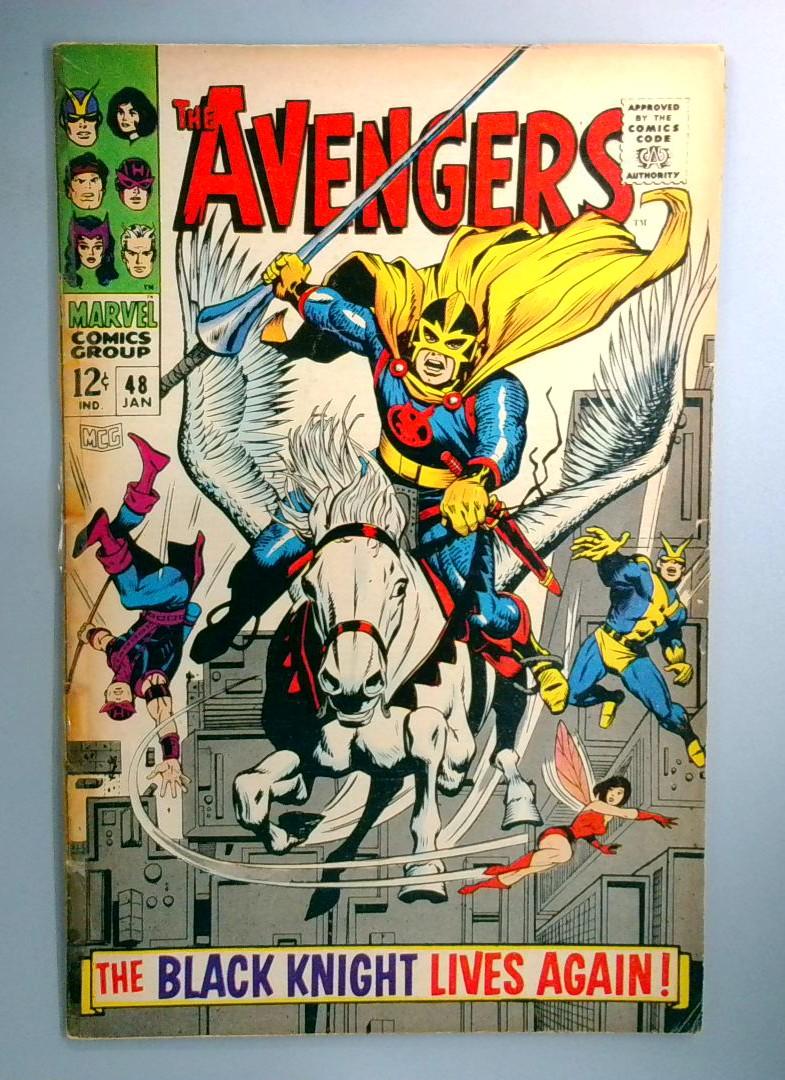 Avengers #48 1st Appearance of the Black Knight Dane Whitman VG Marvel 1968