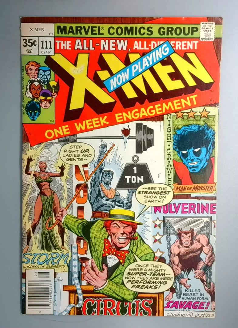 Uncanny X-Men #111 Mesmero Appearance Marvel 1978
