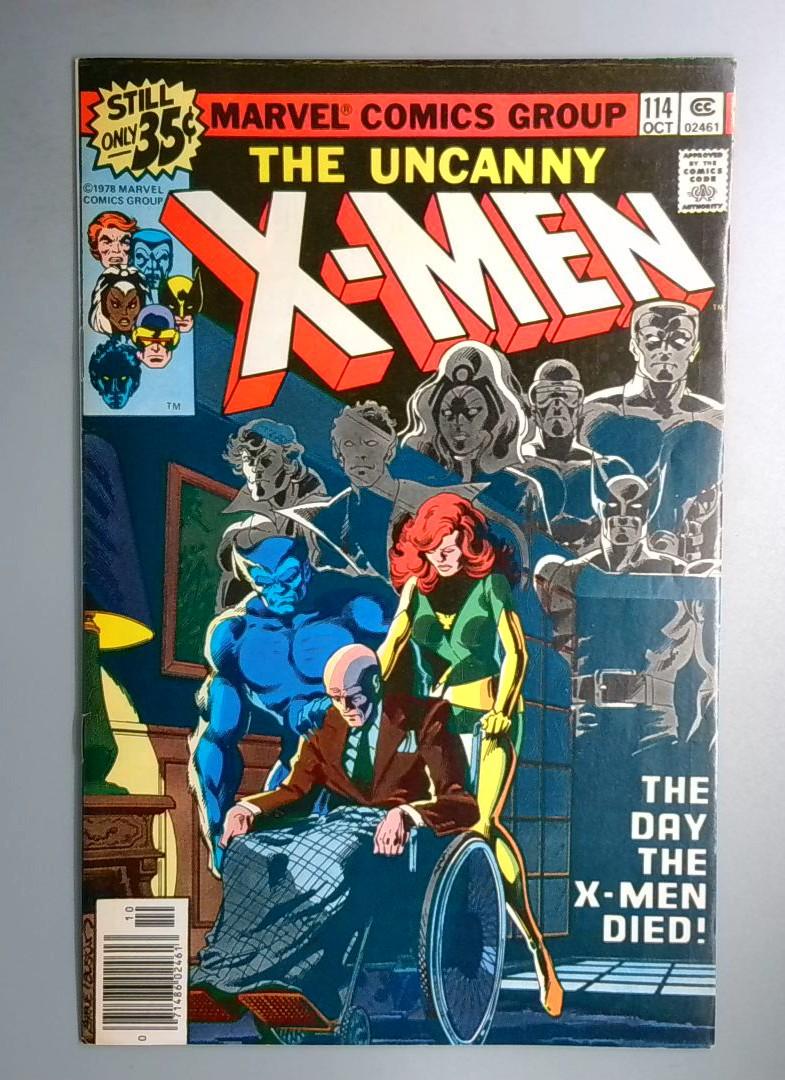 Uncanny X-Men #114 VF- first issue to use "Uncanny" on the cover Marvel 1978