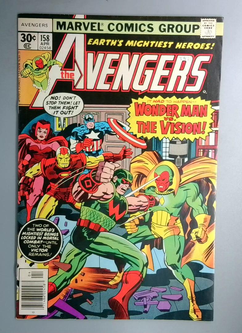 Avengers #158 VF+ 1st Appearance of Graviton Marvel 1977