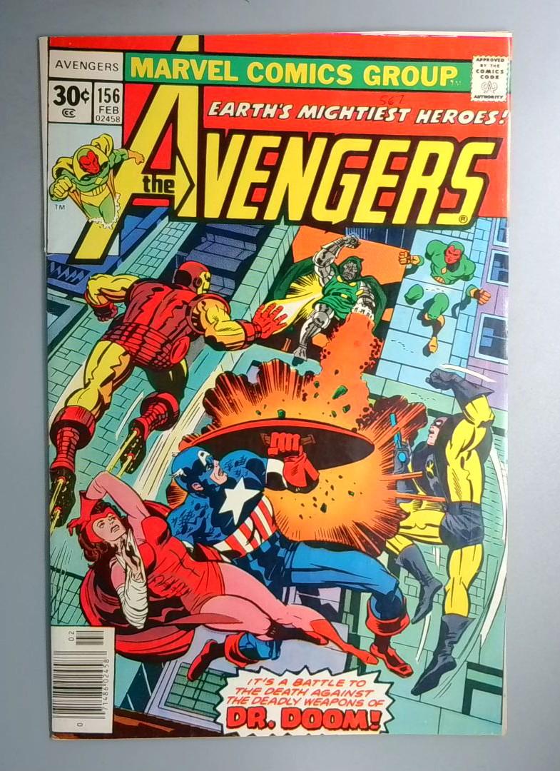 Avengers #156 VF- Dr. Doom Marvel 1977