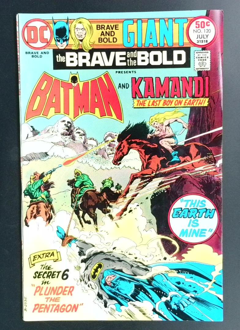 Brave and the Bold #120 FN Batman and Kamandi DC 1975