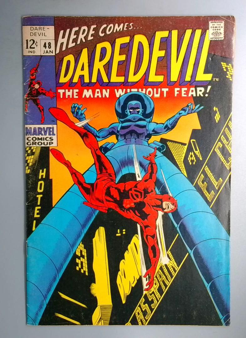 Daredevil #48 FN- Stiltman Appearance Marvel 1969