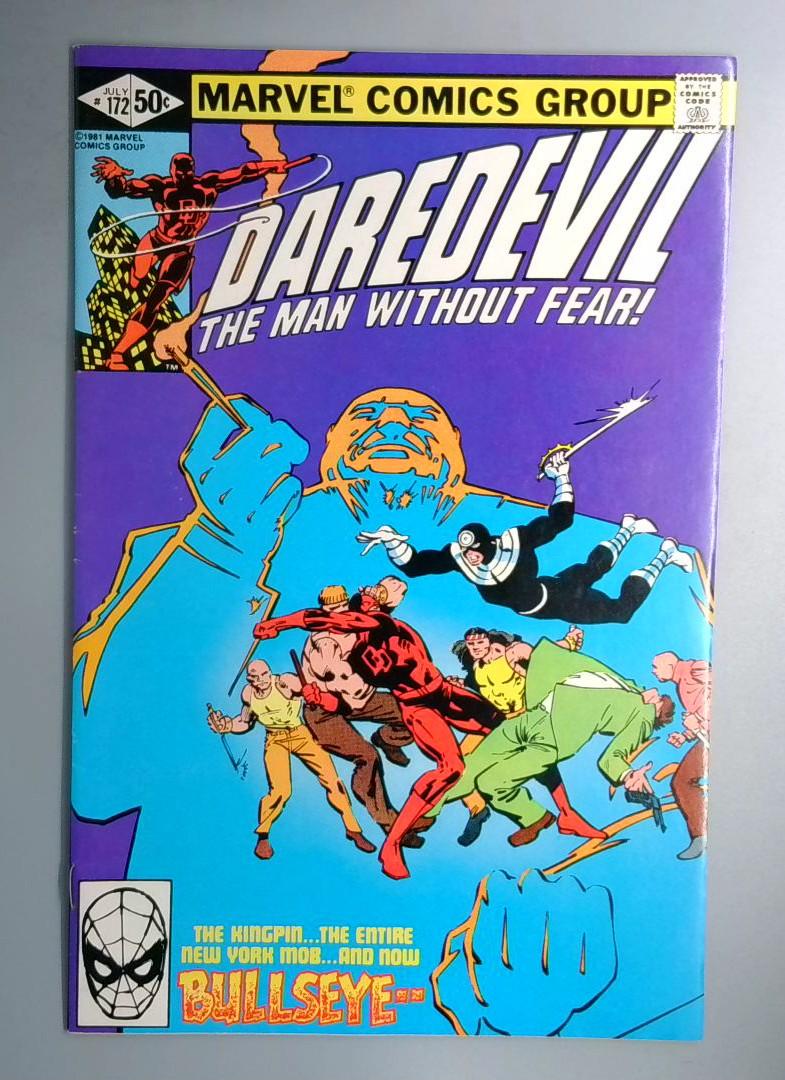 Daredevil #172 VF/NM Kingpin & Bullseye Marvel 1981