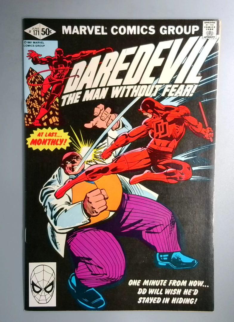 Daredevil #171 NM-1st Battle of Kingpin and Daredevil Marvel 1981