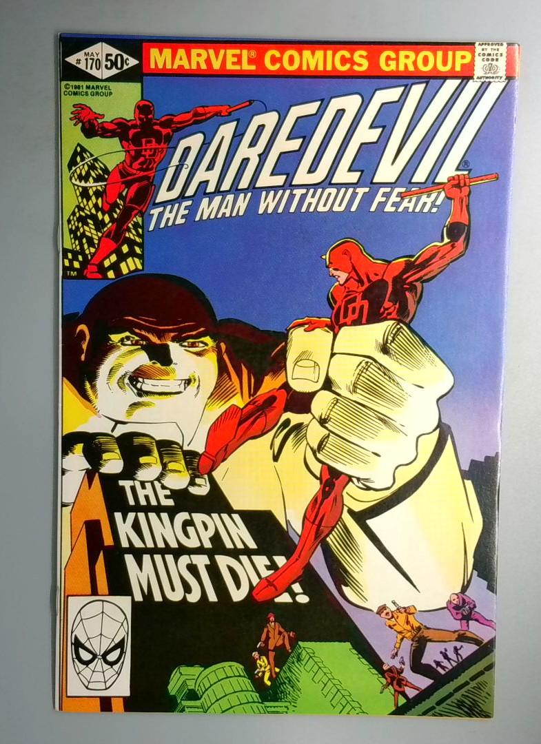 Daredevil #170 VF 1st Kingpin in Title Marvel Comics 1981