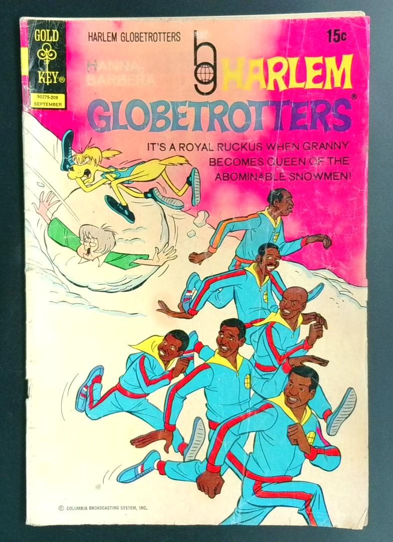 Harlem Globetrotters #3 Gold Key September 1972
