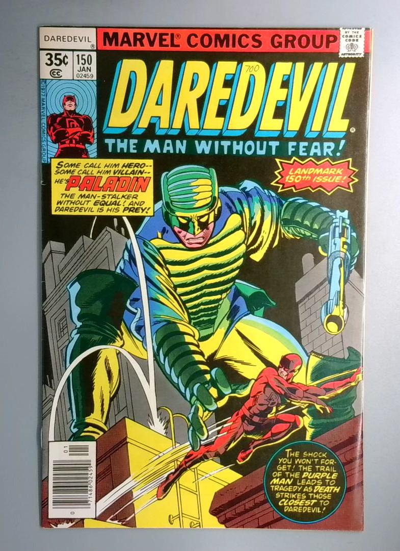 Daredevil #150 VF+ 1st Appearance of Paladin Marvel 1978