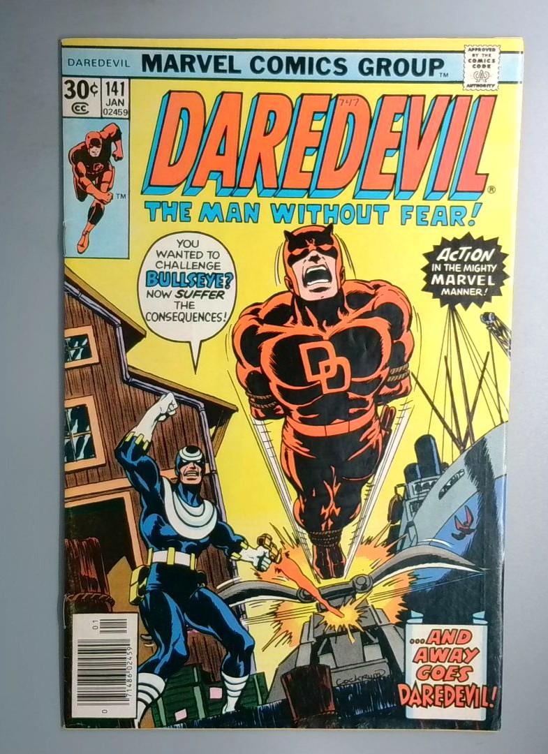 Daredevil #141 3rd Appearance of Bullseye Marvel 1977