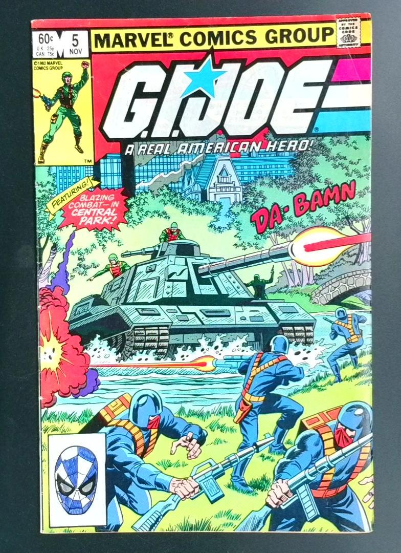 G.I. Joe A Real American Hero #5 Marvel 1982