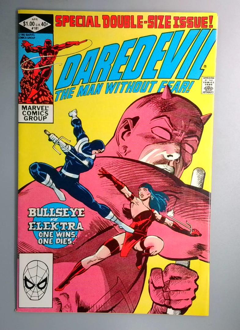 Daredevil #181 VF Apparent Death of Elektra Marvel 1982