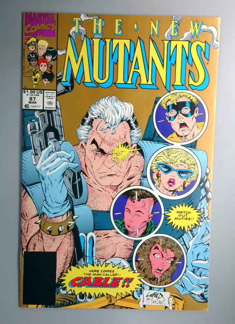 New Mutants #87 VF/NM 2nd Print Marvel 1990