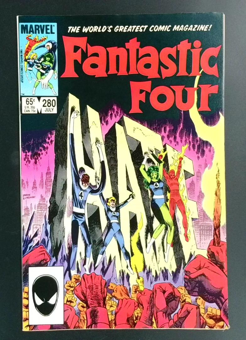 Fantastic Four #280 VF Sue Storm Becomes Malice Marvel 1984