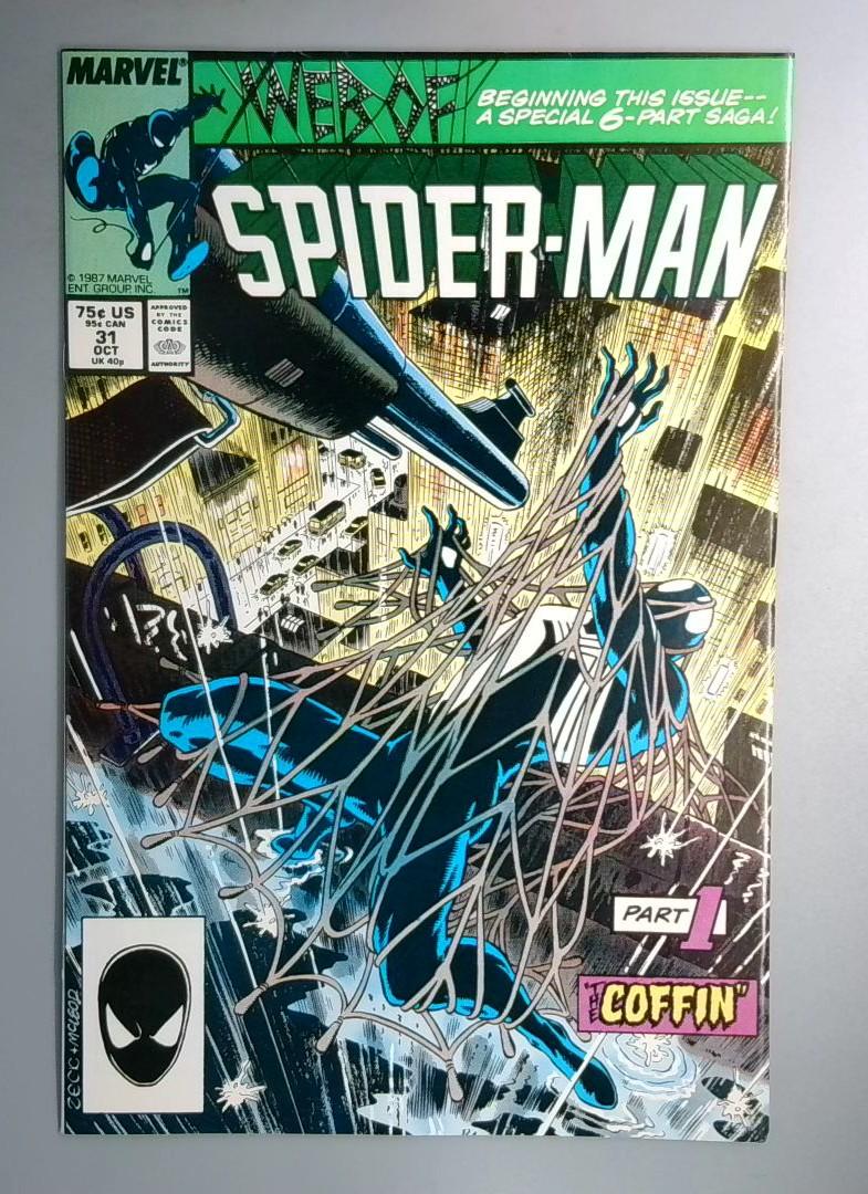 Web of Spider-Man #31 NM Kravens Last Hunt Part 1 Marvel Comics October 1987