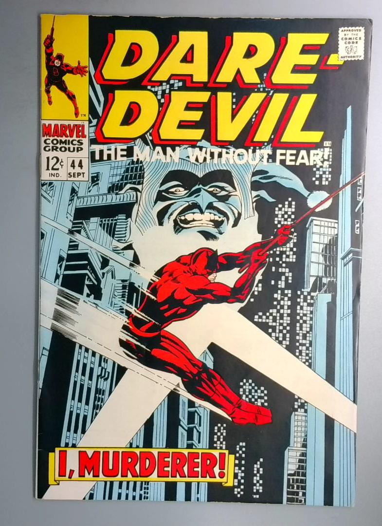 Daredevil #44 VF Jester Appearance Marvel 1968