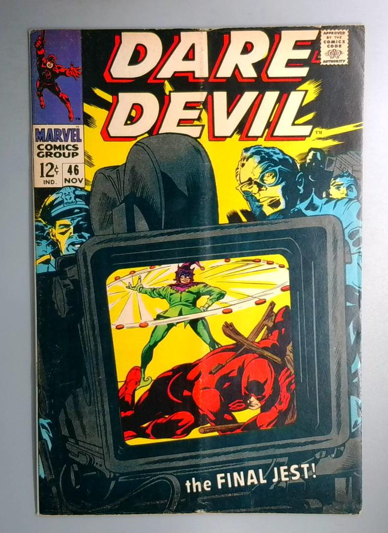 Daredevil #46 VG Jester Appearance Marvel 1968