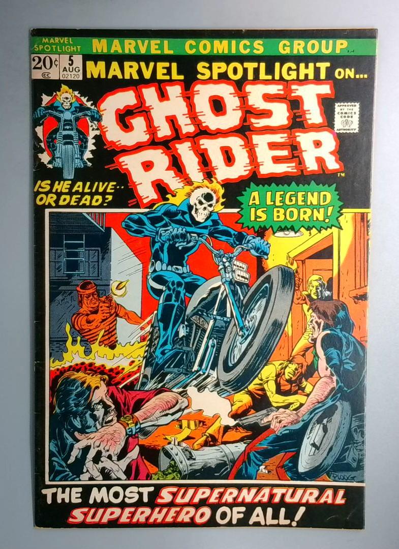 Marvel Spotlight #5 FN+ 1st Appearance of Ghost Rider Marvel1972