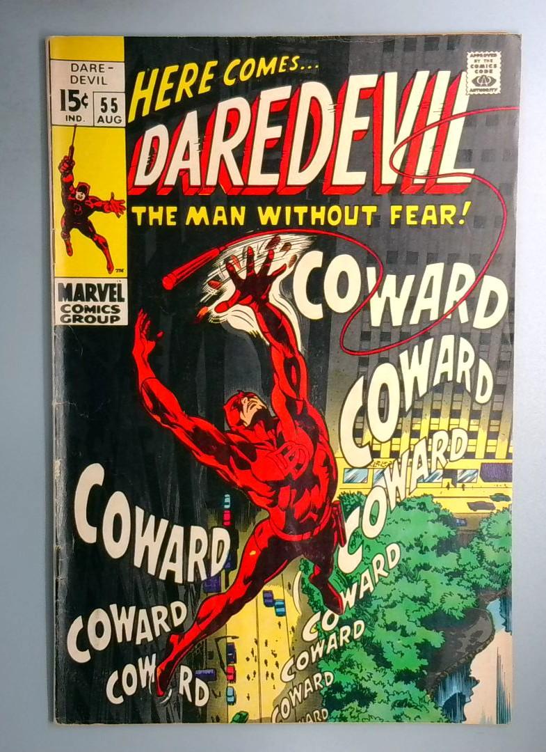 Daredevil #55 VG+ Marvel 1969
