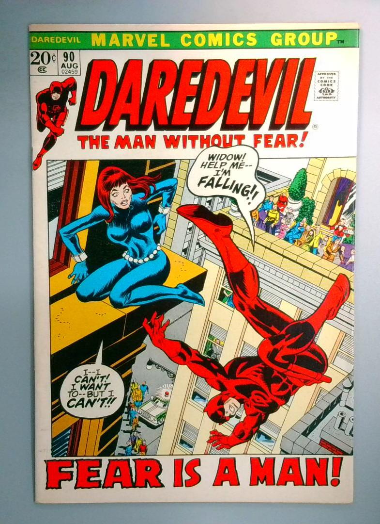 Daredevil #90 VF 1st Appearance of Mister Fear Marvel 1972