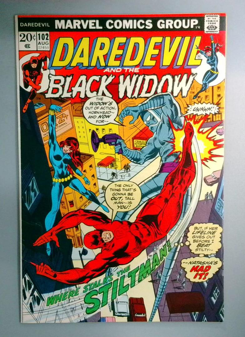 Daredevil #102 FN- 1st Chris Claremont Written Work Marvel 1973