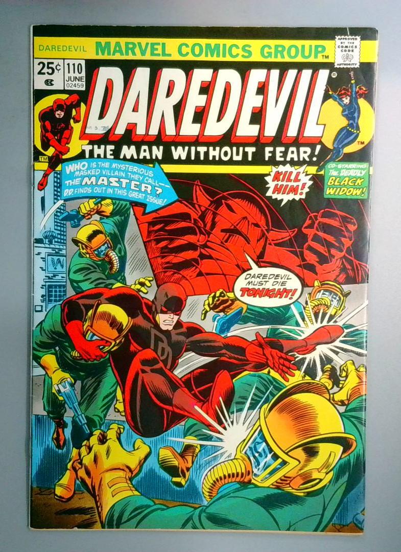 Daredevil #110 VG/FN Marvel 1974
