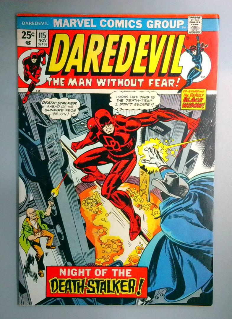 Daredevil #115 FN Hulk 181 Ad with Wolverine Marvel Comics 1974