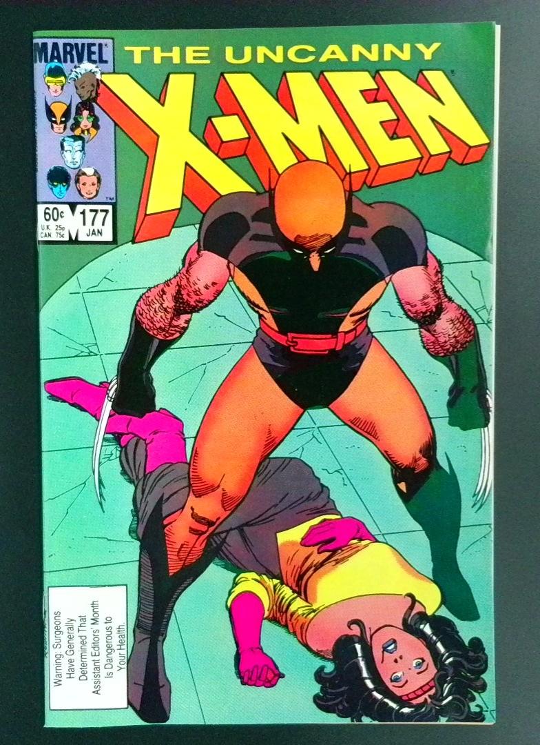 Uncanny X-Men #177 VF+ Marvel 1984