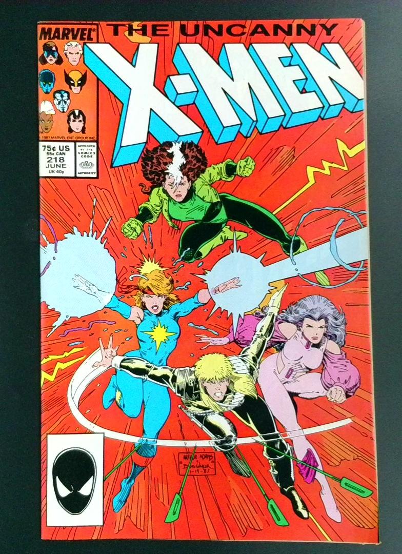 Uncanny X-Men #218  Marvel 1987