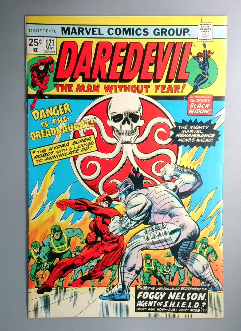 Daredevil #121 FN/VF 1st Appearance of Jackhammer Partial Marvel 1975