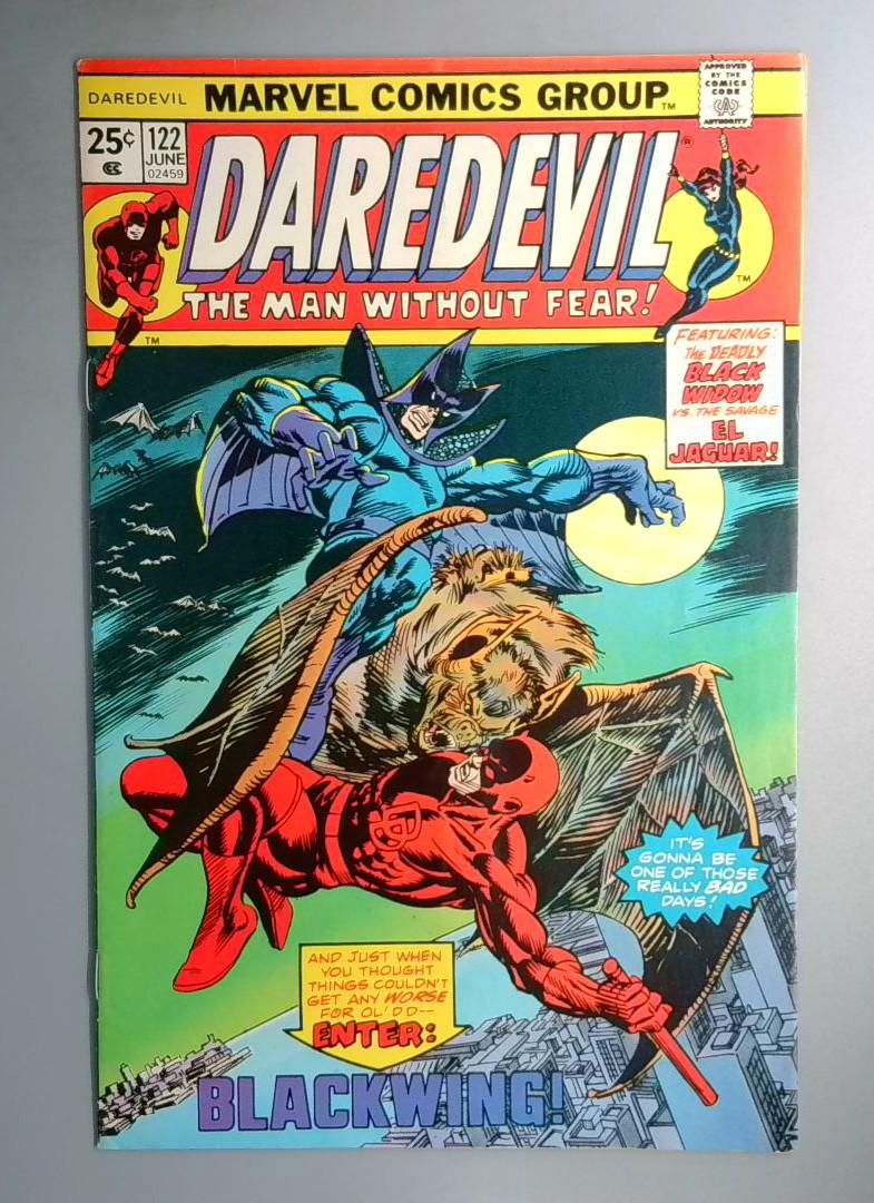 Daredevil #122 FN El Jaguar Marvel 1975