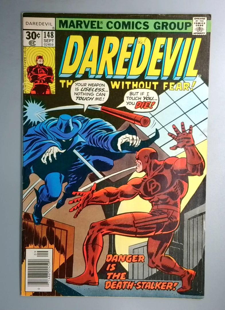 Daredevil #148 VF- Death-Stalker Appearance Marvel 1977