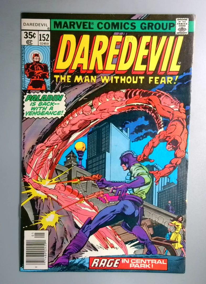 Daredevil #152 VF Paladin Appearance Marvel 1978