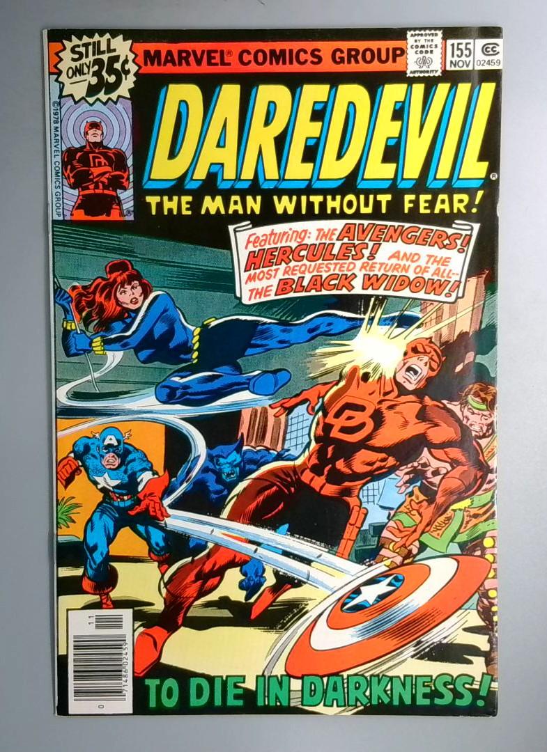 Daredevil #155 VF- 1st Appearance of Rebecca Blake Marvel 1978